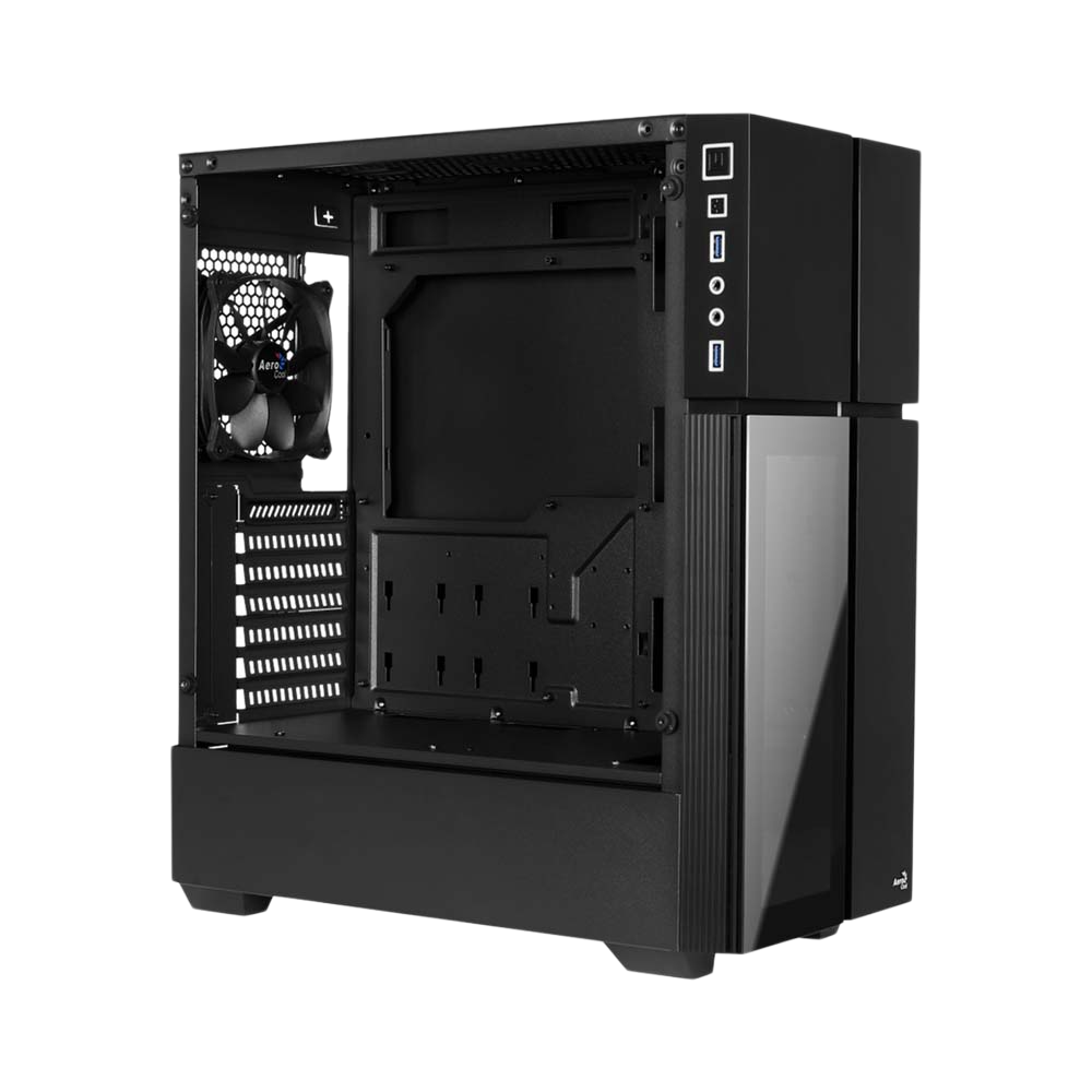 Aerocool Playa G-BK-V3 RGB Mid Tower Case - Black