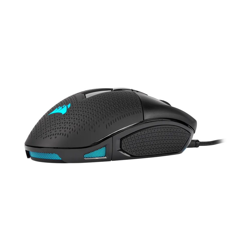 CORSAIR ICUE NIGHTSWORD RGB Wired Tunable FPS Mouse - Black