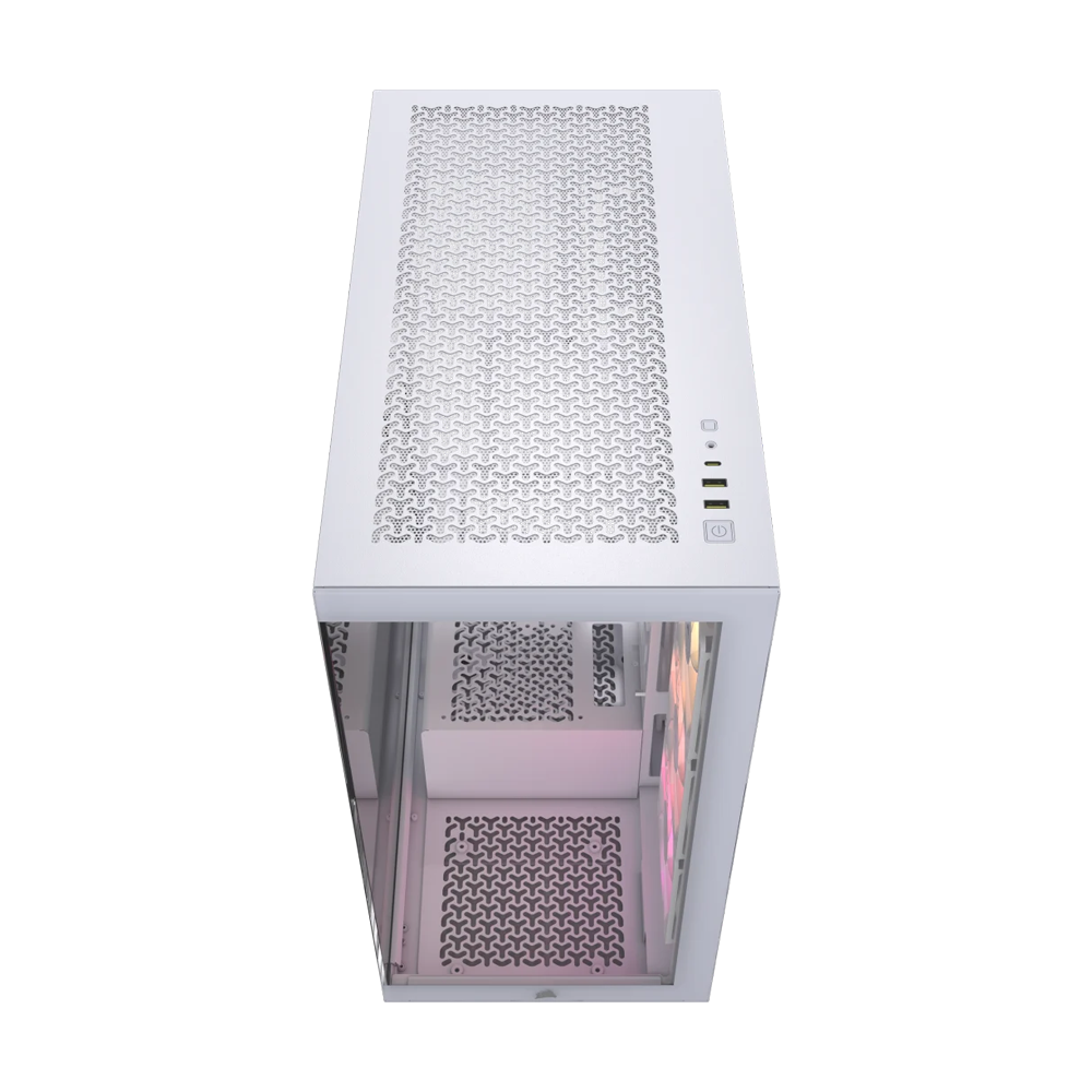 CORSAIR 3500X ARGB Mid Tower Case - White