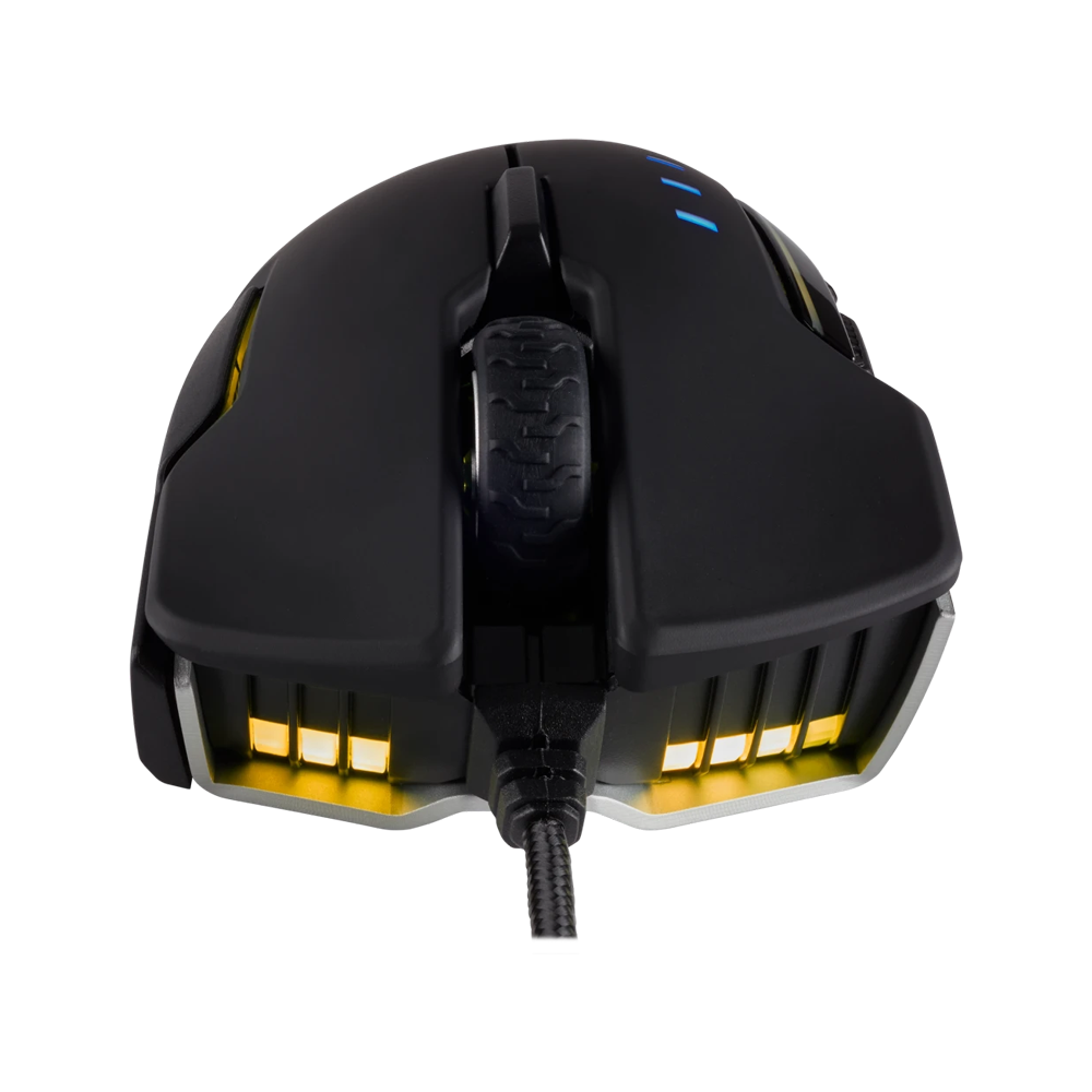 CORSAIR GLAIVE RGB Wired Gaming Mouse - Black Aluminum