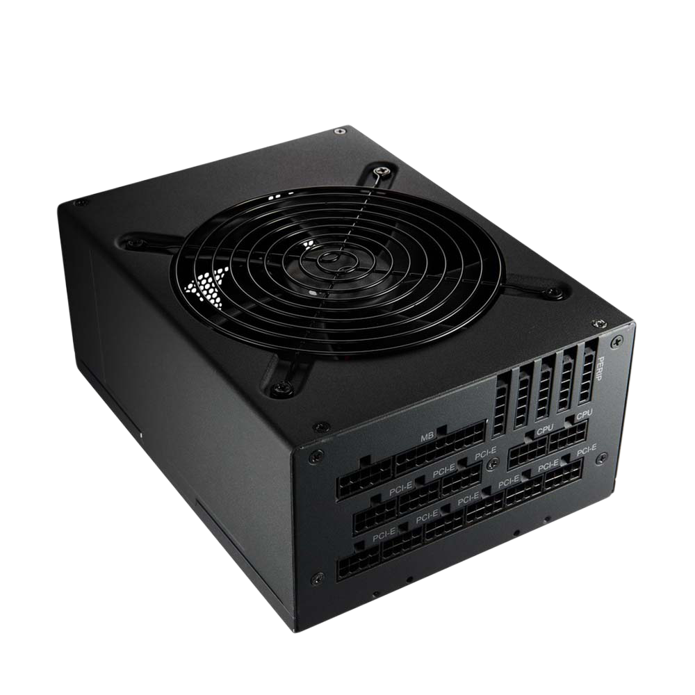 FSP CANNON PRO 2000W 80 Plus Gold PCI-E 18 Pcs Fully Modular With Active PFC Power Supply - Black