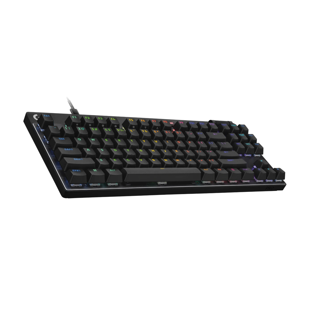 LOGITECH PRO X TKL RAPID Wired Gaming Keyboard - Black