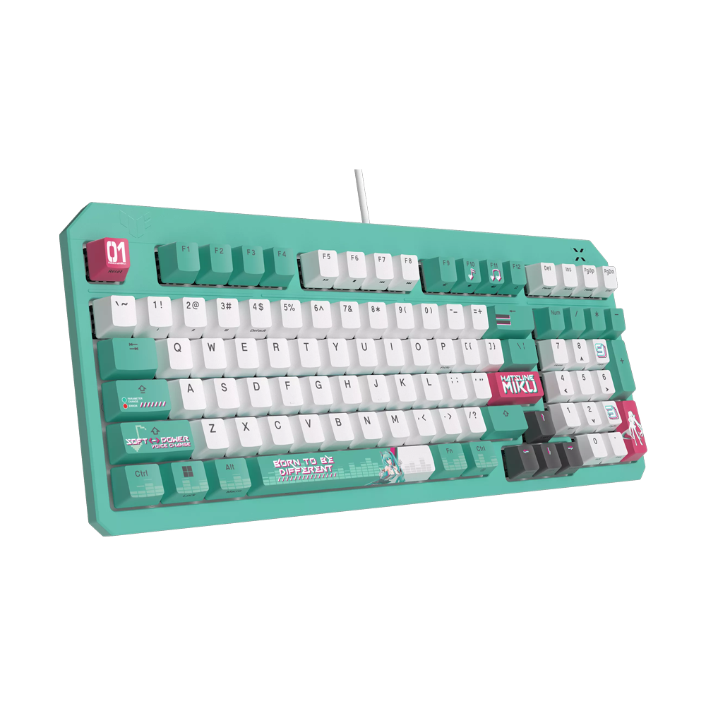 ASUS TG K3 GEN II Miku Edition Wired Keyboard