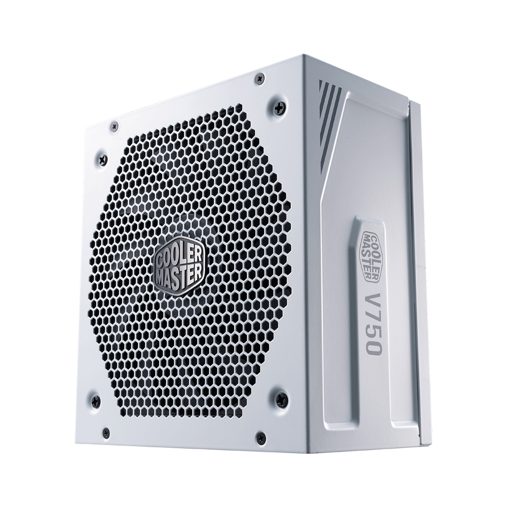 COOLER MASTER V750 750W V2 80 Plus Gold Full Modular Power Supply - White