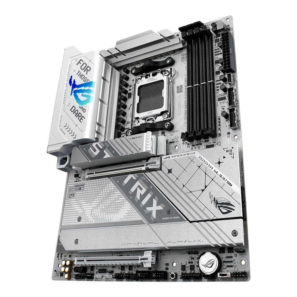 ASUS ROG STRIX X870-A GAMING WIFI DDR5 Motherboard - White