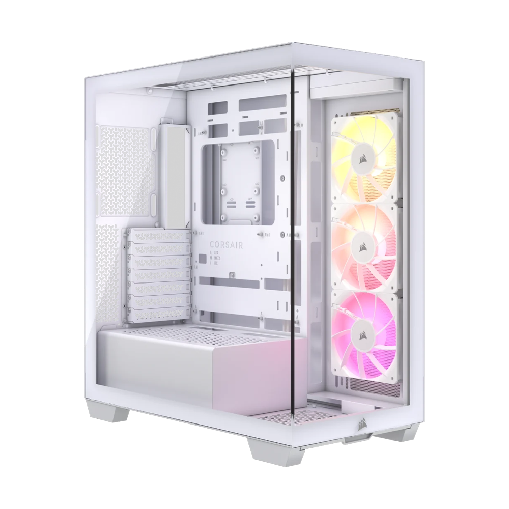 CORSAIR 3500X ARGB Mid Tower Case - White