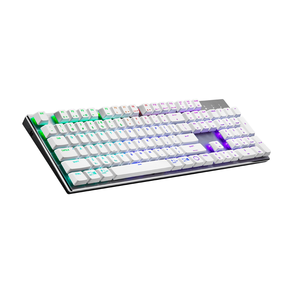 Cooler Master SK653 RGB Wireless Mechanical Keybaord - Silver White