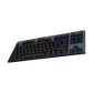 LOGITECH G915 X LIGHTSPEED TKL CLICKY Low Profile RGB Wireless Gaming Keyboard - Black