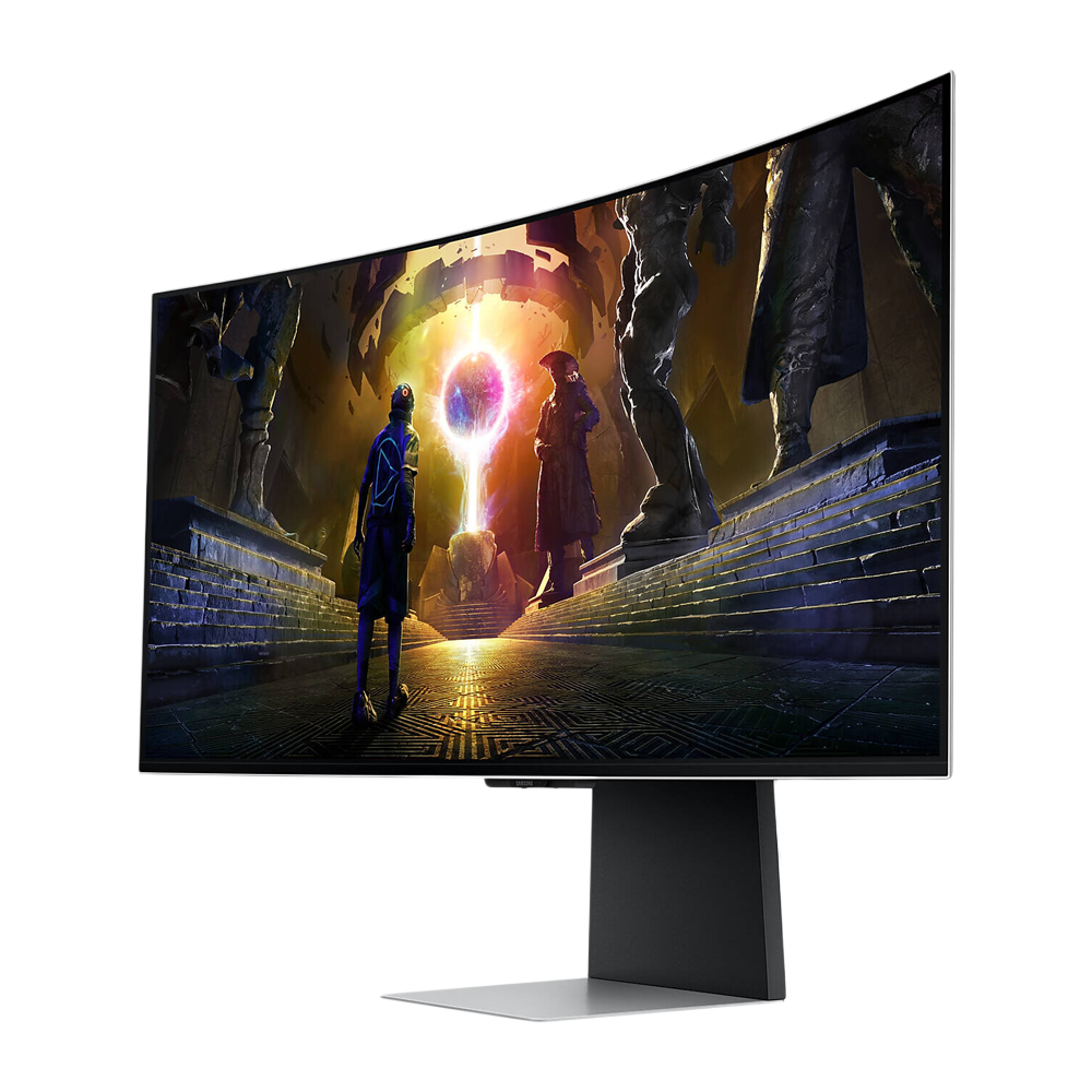 SAMSUNG G8 G85SD ODYSSEY 34 inch 175Hz Ultra WQHD 0.03ms OLED Gaming Monitor - Silver