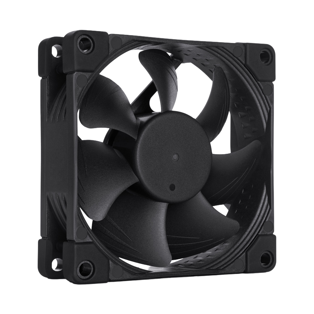 NOCTUA NF-A8 PWM Chromax 80mm Premium Silent Fan with Swappable pads - Black