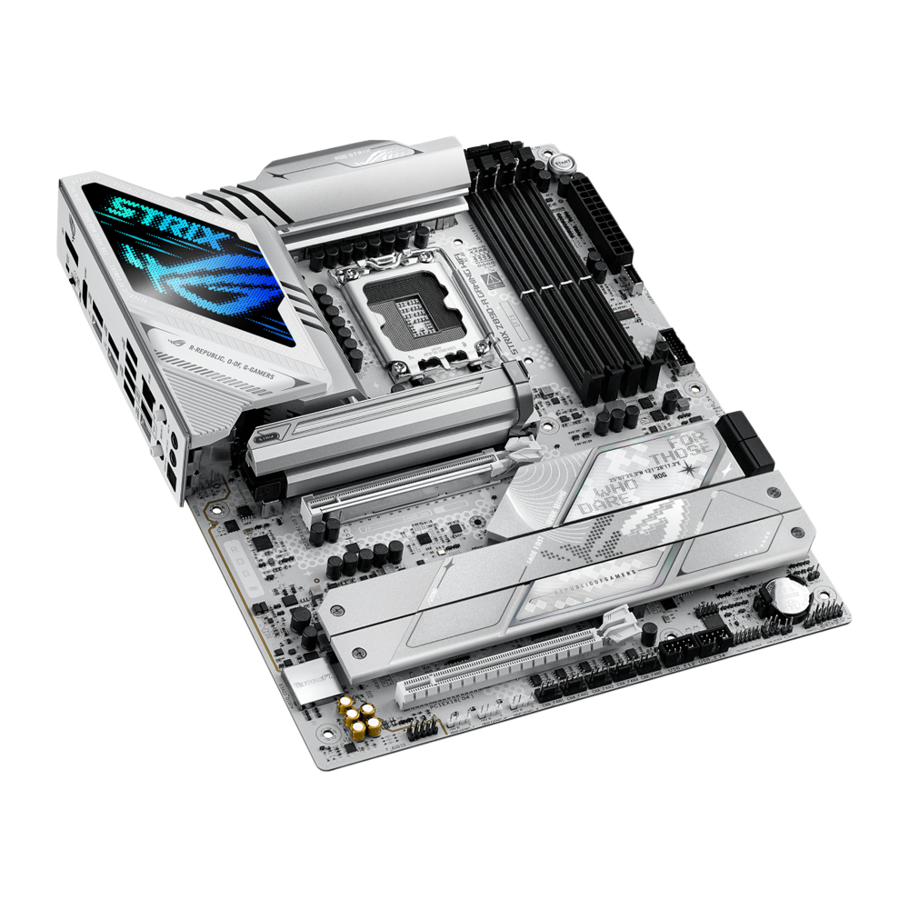 ASUS ROG STRIX Z890-A Gaming WiFi-7 DDR5 Motherboard - White