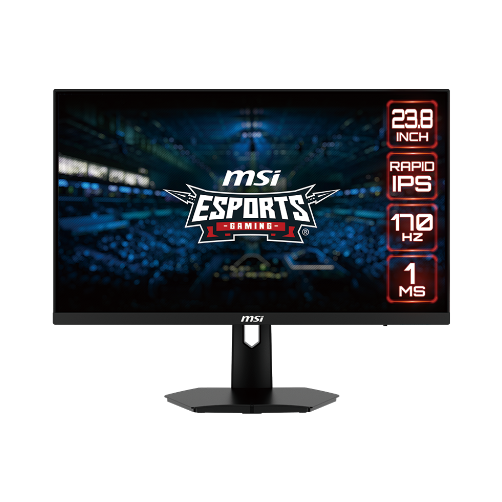 MSI G244F 24 Inch IPS 170Hz 1ms Gaming Monitor - Black