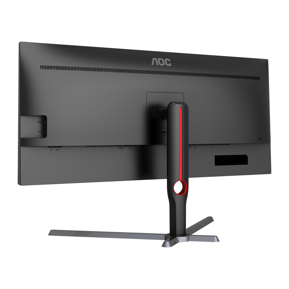AOC U34G3XM 34 Inch 144Hz WQHD HDMI 2.0 1ms Gaming Monitor - Black