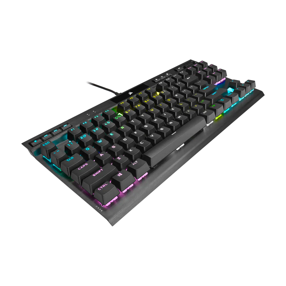 CORSAIR K70 RGB Wired TKL Champion Series Mechanical Gaming Keyboard - Black