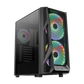 Aerocool AirHawk Duo ARGB Mid Tower Case – Black