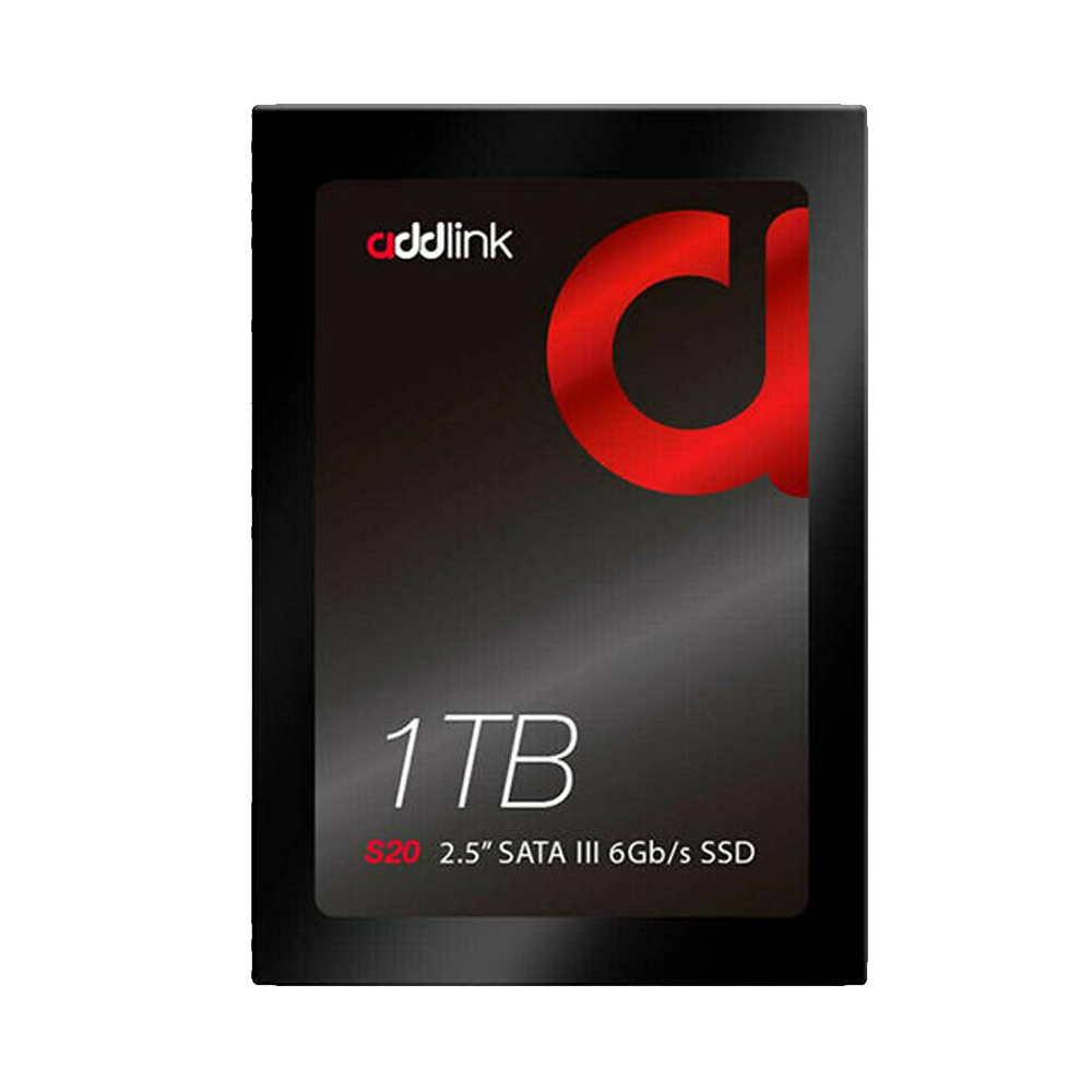 ADDLINK S20 2.5″ SATA III 6GB/s SSD(R-560 W-500)-1TB