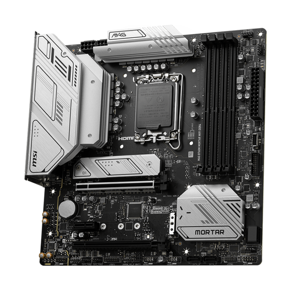 MSI MAG B760M MORTAR WIFI DDR4 mATX Motherboard - Black