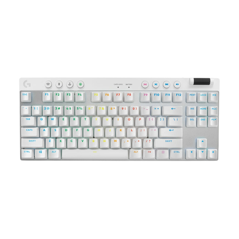 LOGITECH G PRO X TKL LIGHTSPEED Wireless Gaming Keyboard - White
