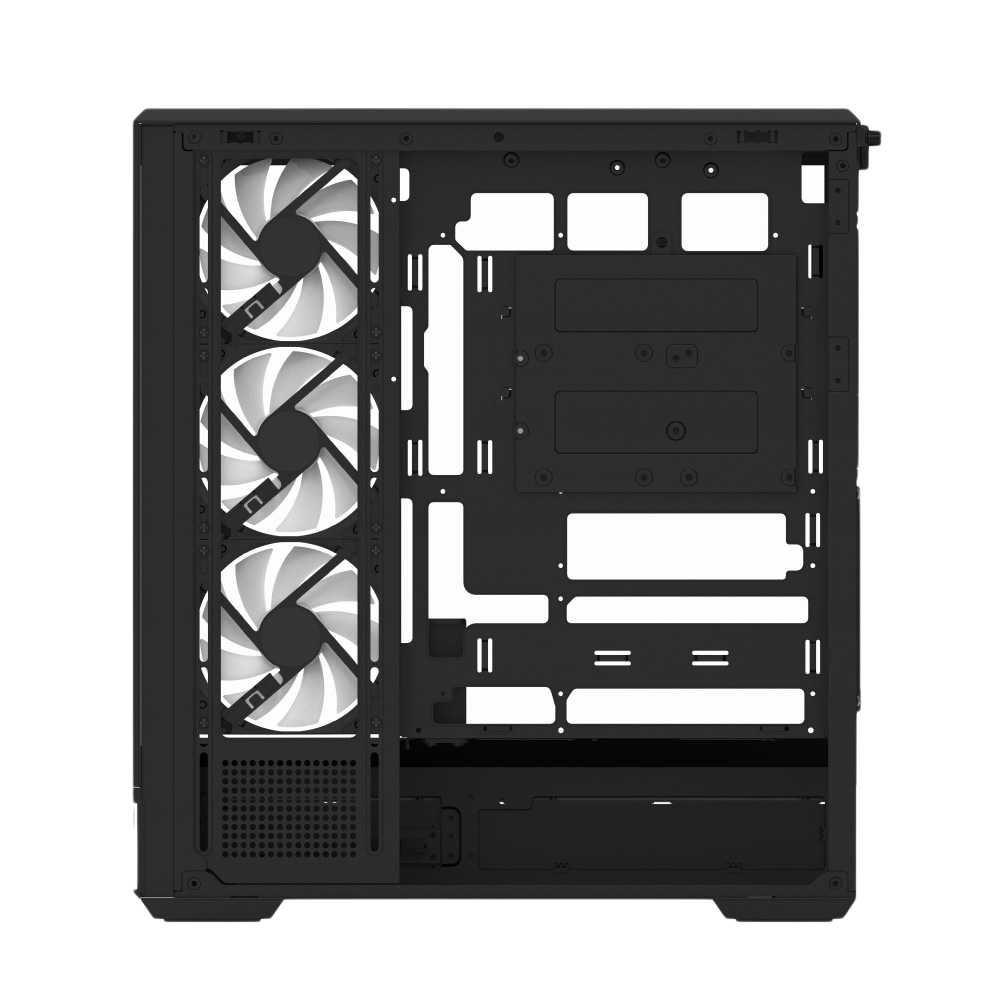 AEROCOOL P500B Digi v1 Mid Tower Case - Black