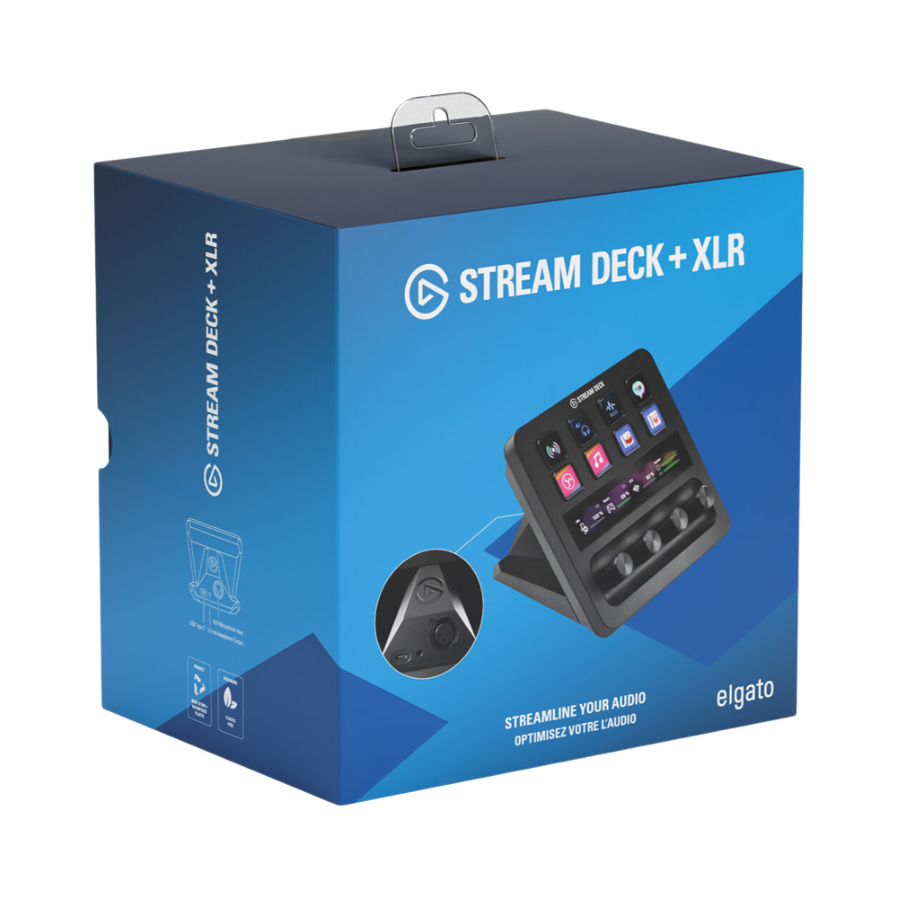 ELGATO Stream Deck Plus Kit With XLR Dock - Black