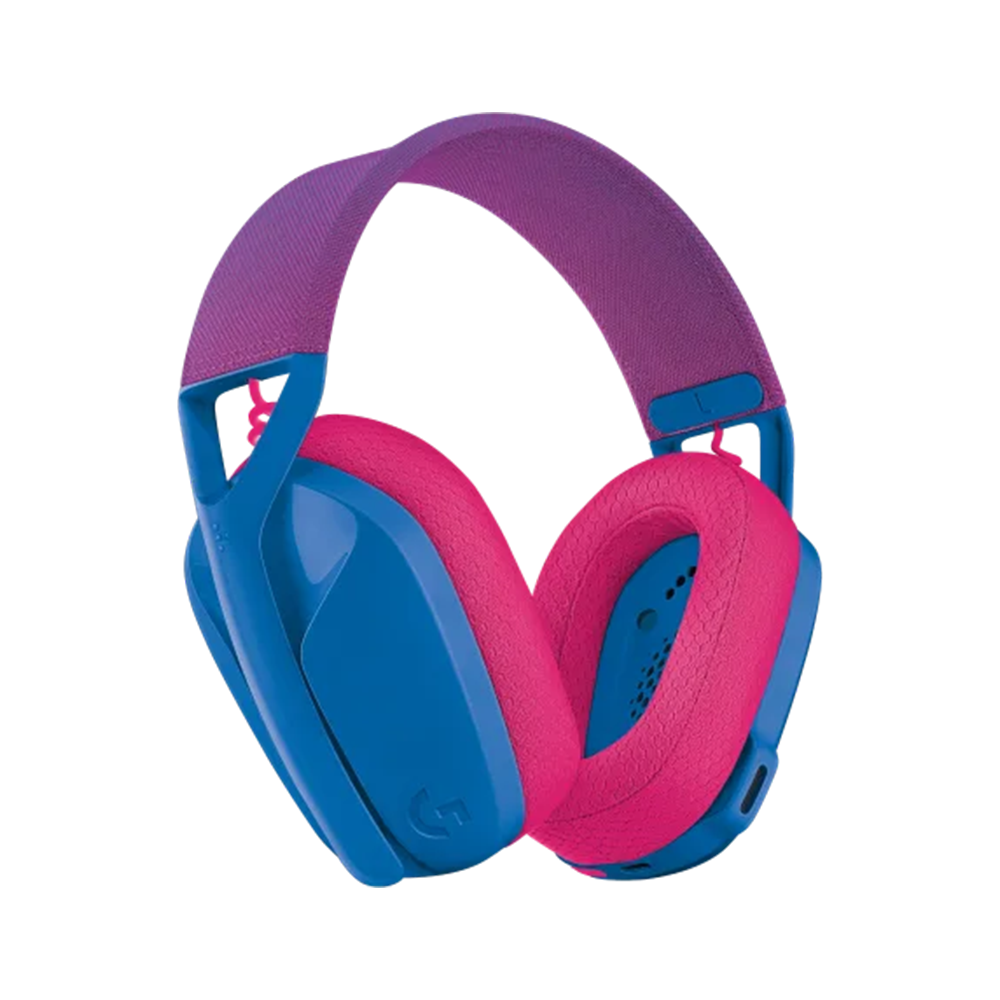 Logitech G435 LIGHTSPEED Wireless Gaming Headset - Blue/Raspberry