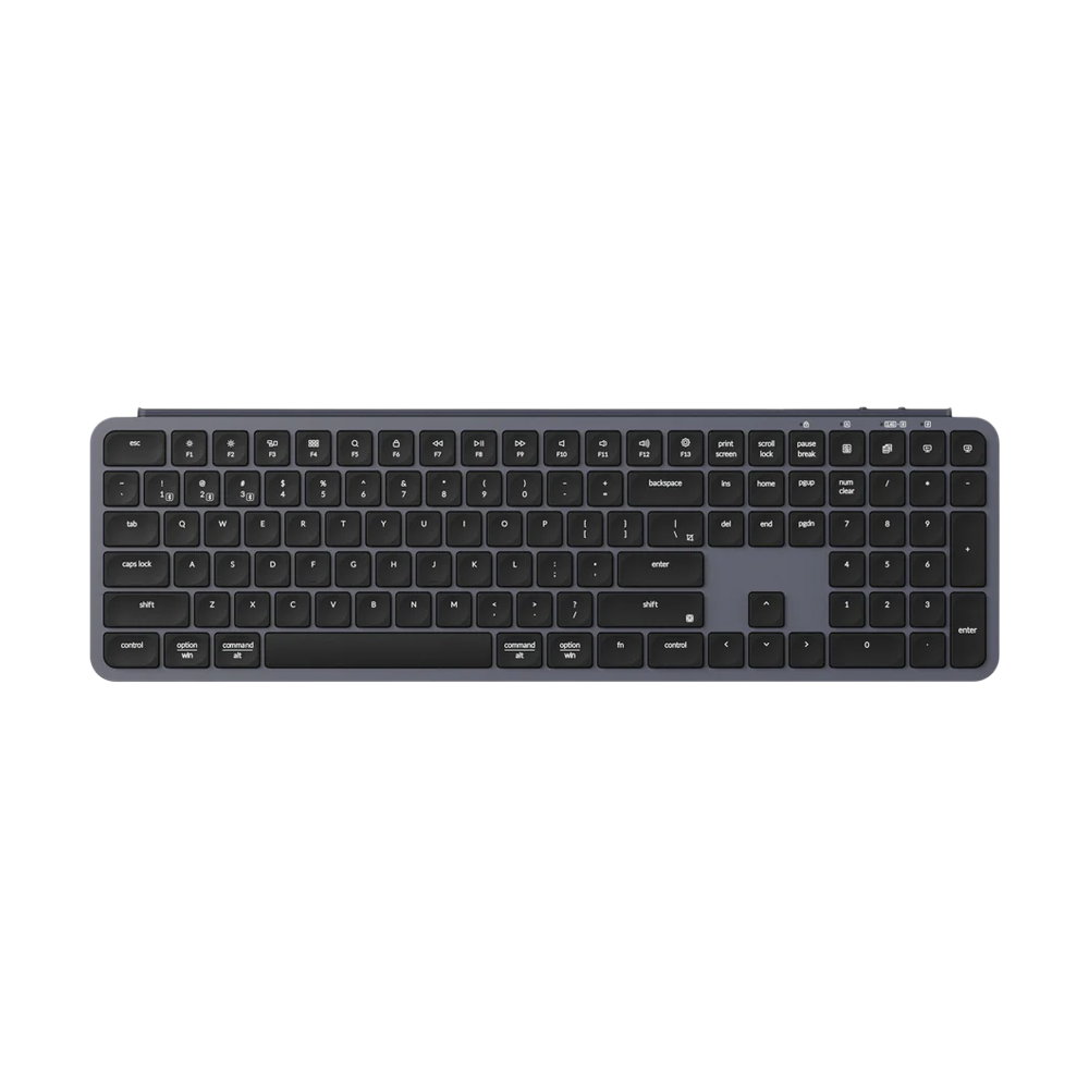 KEYCHRON B6 PRO Full Size Ultra Slim Wireless Keyboard AR - Space Grey