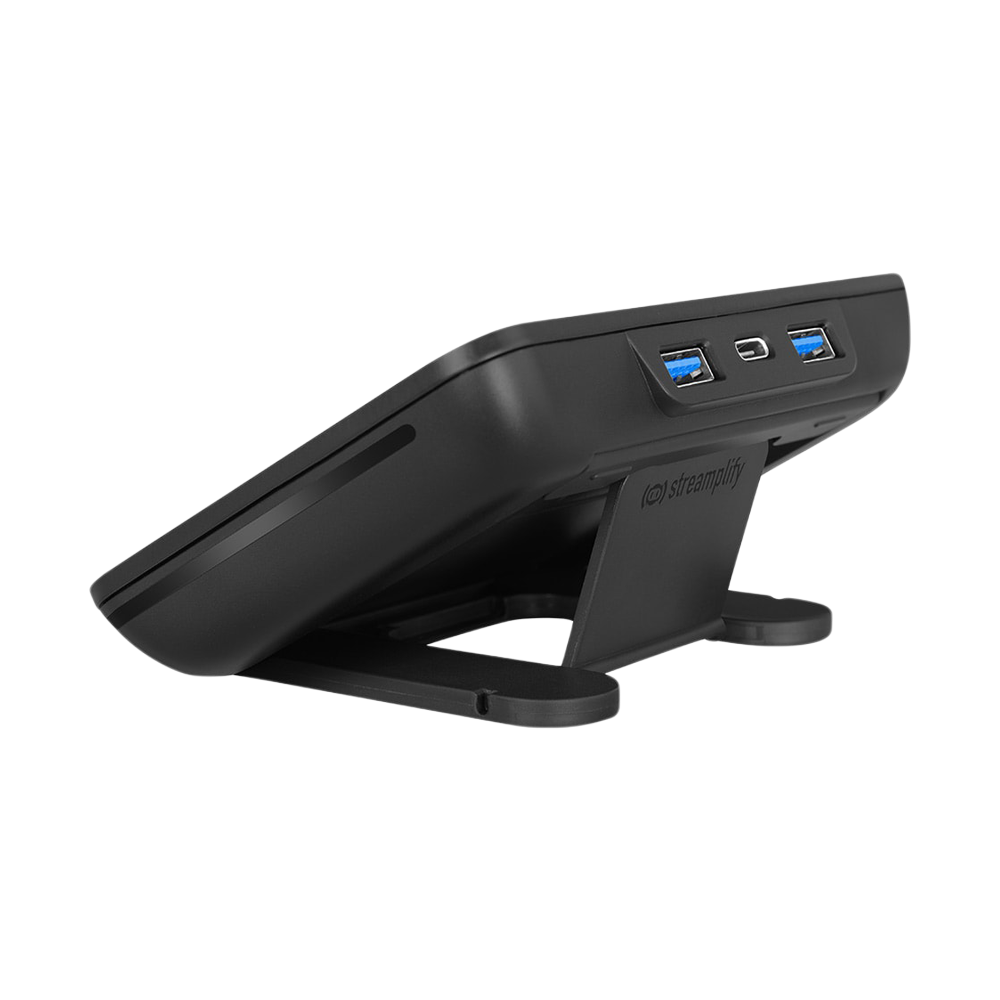 STREAMPLIFY STREAMING DECK LCD Black