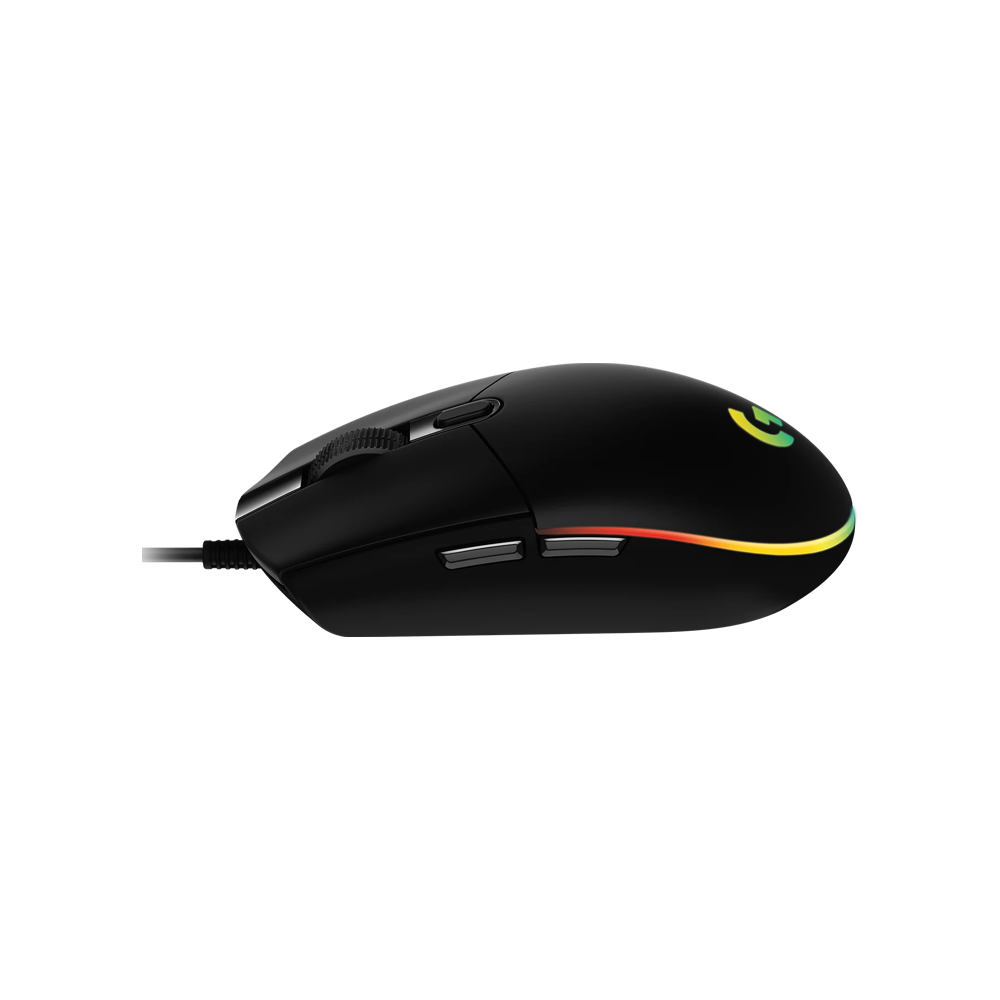 LOGITECH G203 LIGHTSYNC RGB Wired Gaming Mouse - Black