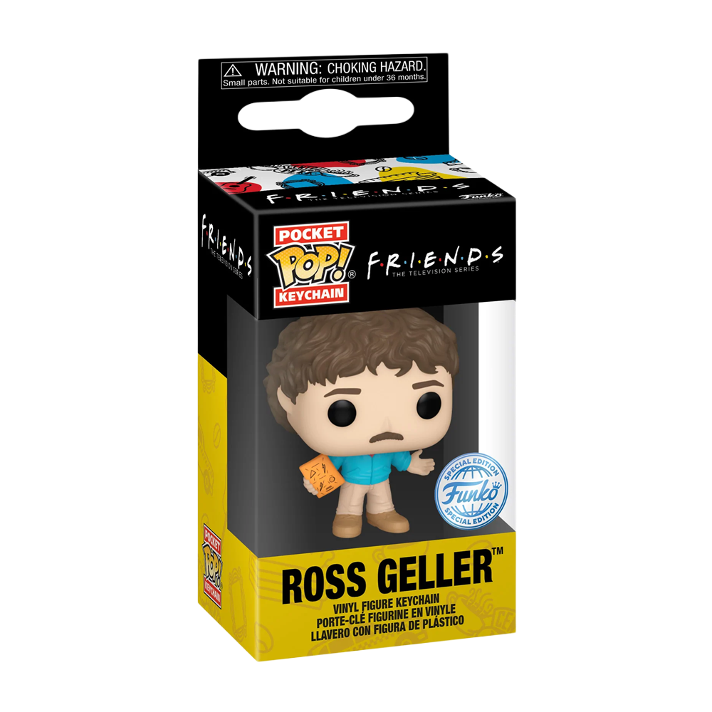 POP KEYCHAIN: FRIENDS- ROSS GELLER (EXC)