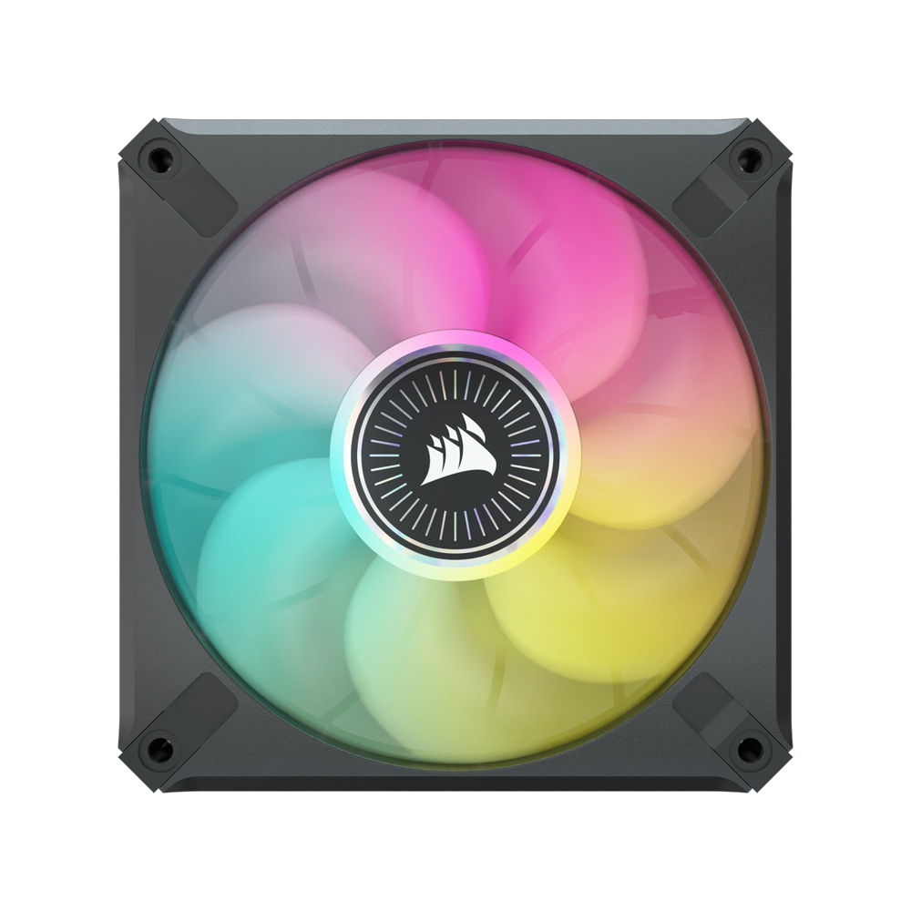 CORSAIR iCUE ML120 RGB ELITE Premium 120mm PWM Magnetic Levitation Fan Single Pack - Black