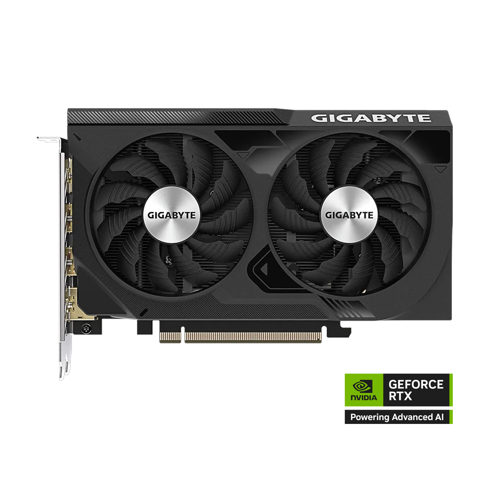 GIGABYTE Nvidia GeForce RTX 4060 WINDFORCE OC 8GB Graphics Card - Black