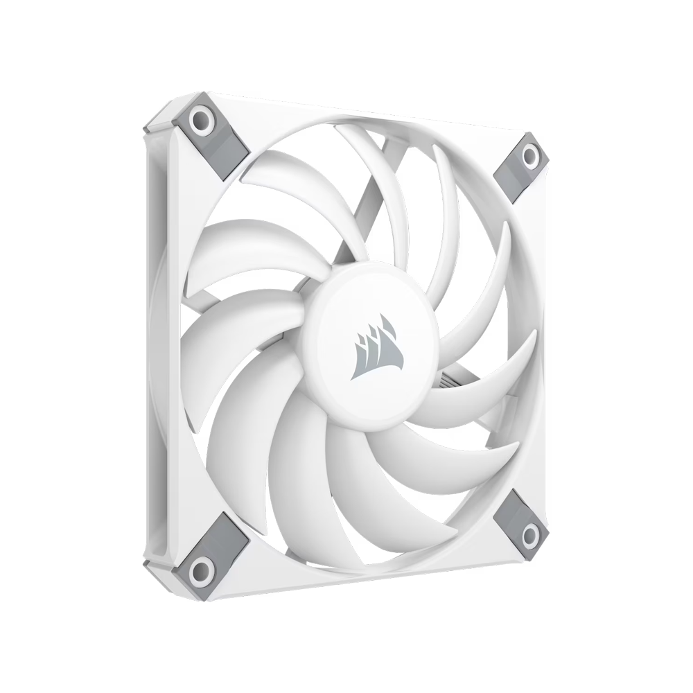 CORSAIR AF120 SLIM Fluid Dynamic Bearing Fan Single Pack - White