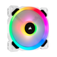 CORSAIR LL120 RGB 120mm Triple Pack With Lighting Node Pro - White