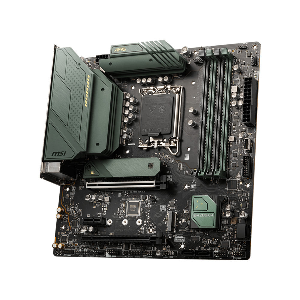 MSI MAG B660M BAZOOKA DDR4 MATX Motherboard