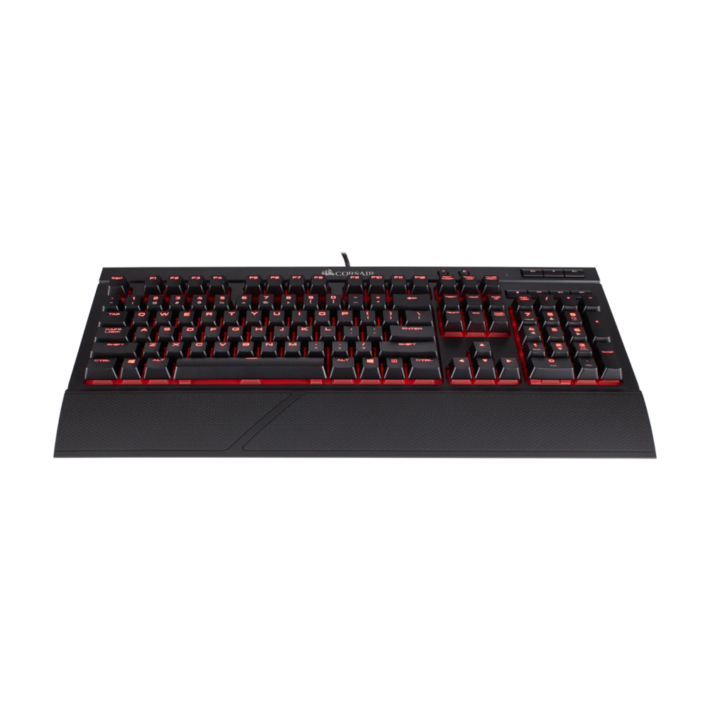 CORSAIR K68 Wired Cherry MX Red Mechanical Keyboard - Black