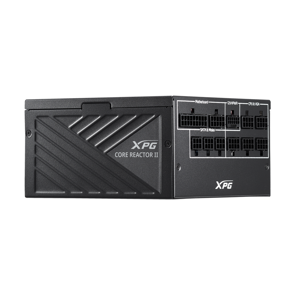 XPG CORE REACTOR II 850W ATX 3.1 80 Plus Gold Full Modular Power Supply - Black