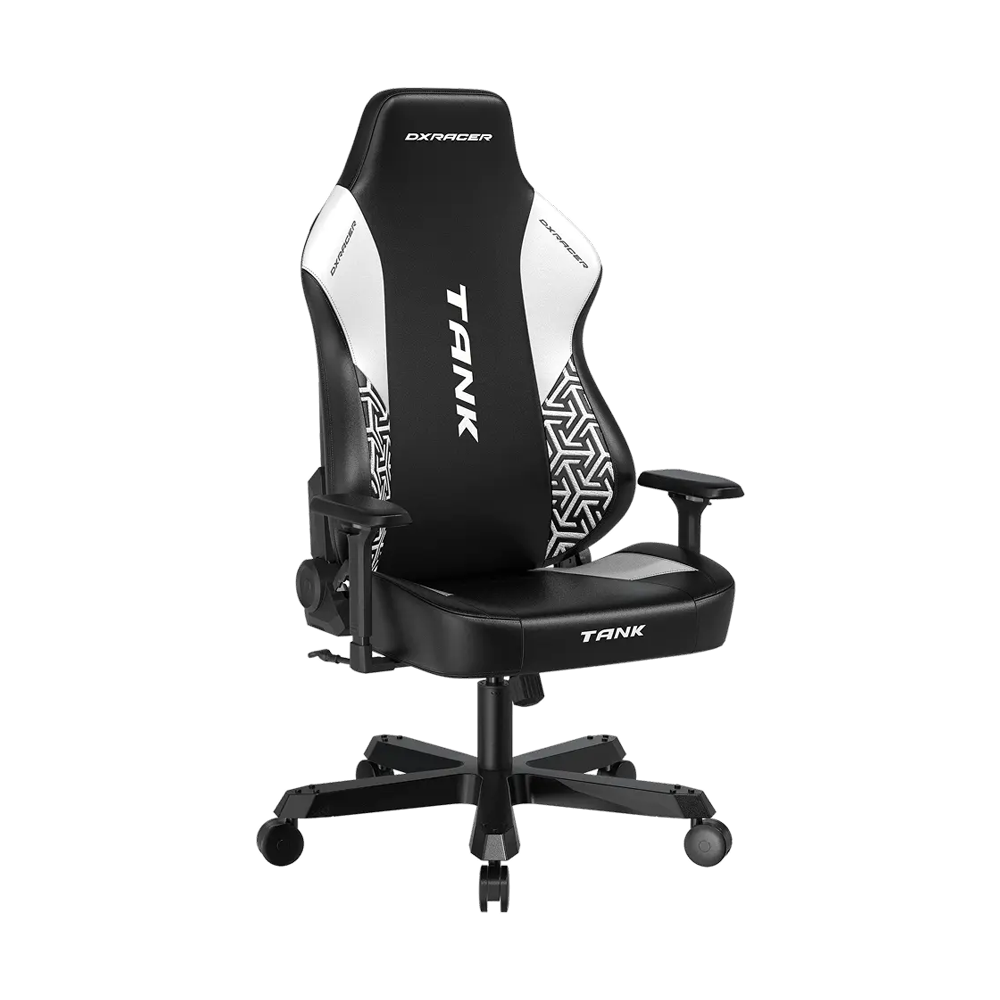 DXRacer TANK Series XXL Gaming Chair - Black/White