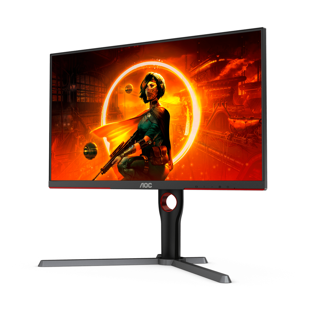 AOC Q27G3Z 27 Inch 240Hz QHD HDMI 2.0 0.5ms IPS Gaming Monitor - Black
