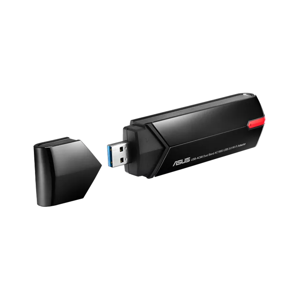 ASUS USB-AC68 Wireless-AC1900 Dual-Band USB Wi-Fi Adapter