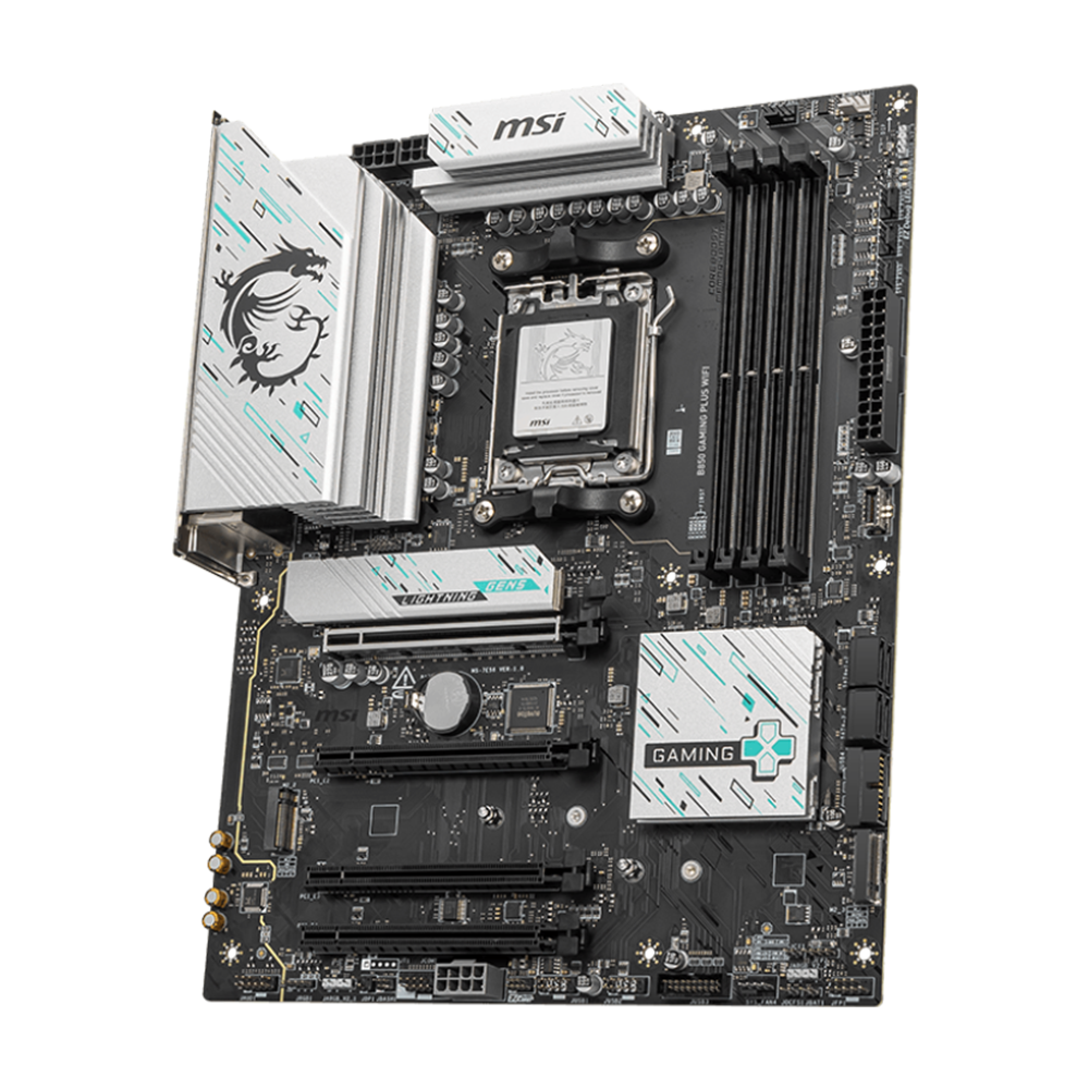 MSI B850 GAMING PLUS WIFI DDR5 Motherboard - Black