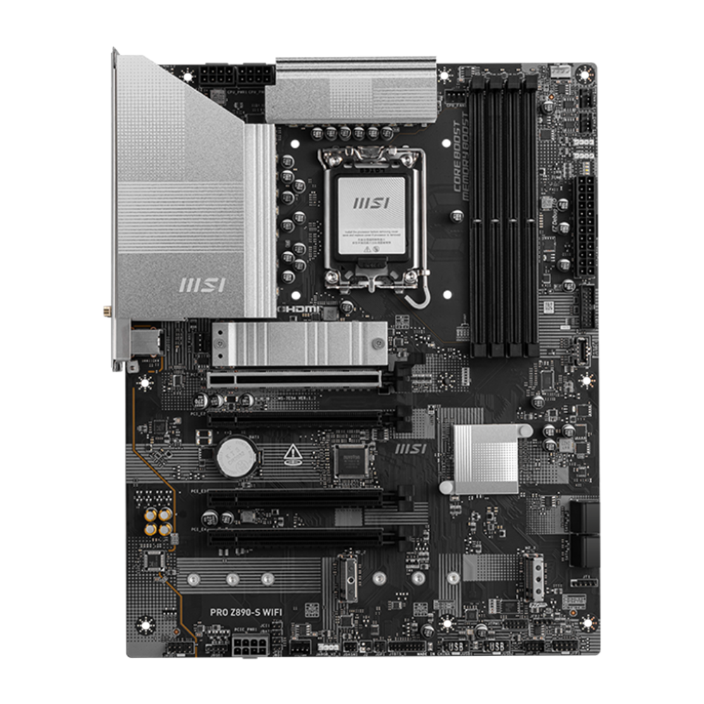 MSI PRO Z890-S WIFI DDR5 Motherboard - Black