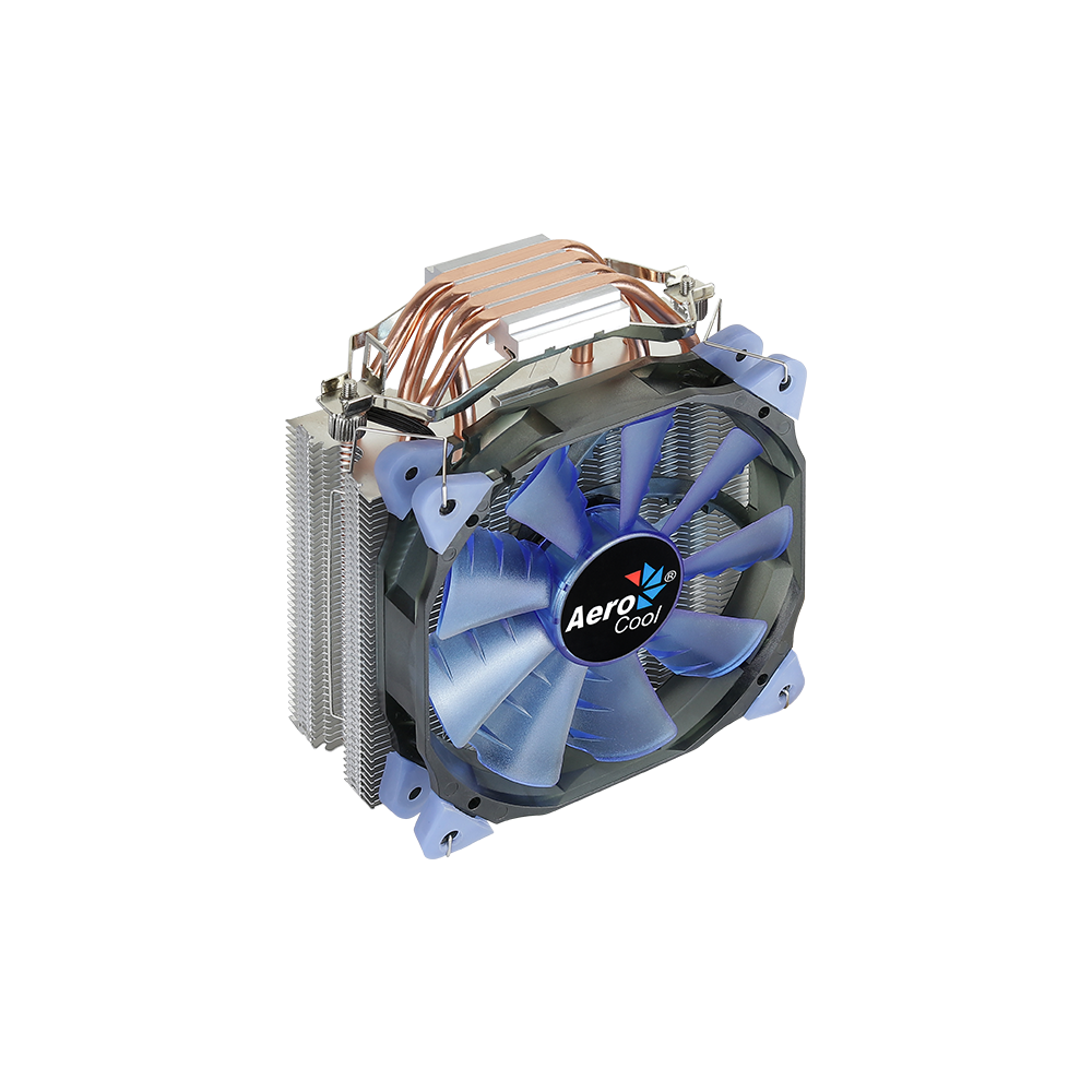 Aerocool Verkho 4 PWM I CPU Air Cooler - Black