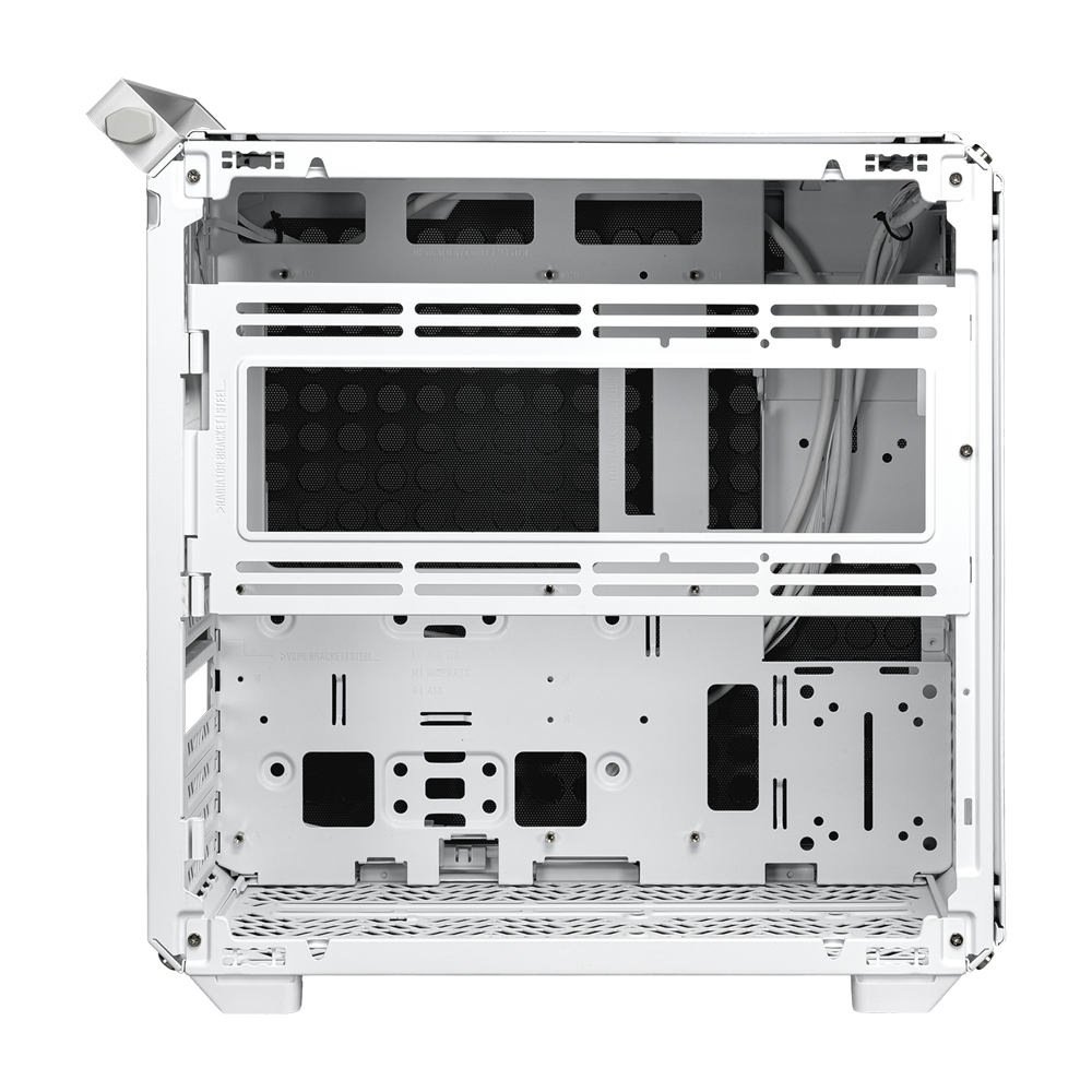 COOLER MASTER Qube 500 Flatpack EATX Case - White