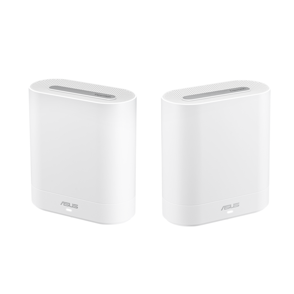 ASUS EXPERTWIFI EBM68 AX7800 Tri-Band WiFi 6 Mesh WiFi System 2 Pack - White