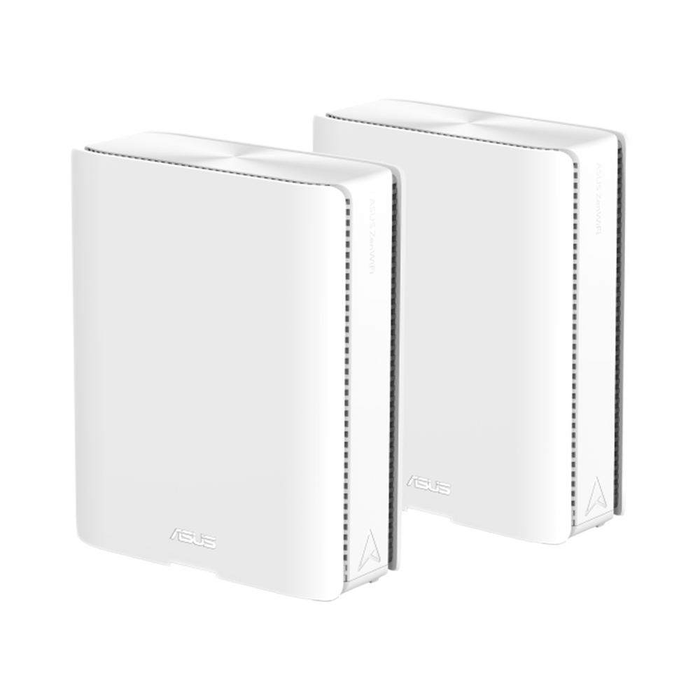 ASUS ZenWiFi BQ16 BE25000 Quad Band WiFi 7 (802.11be) Mesh Router - White