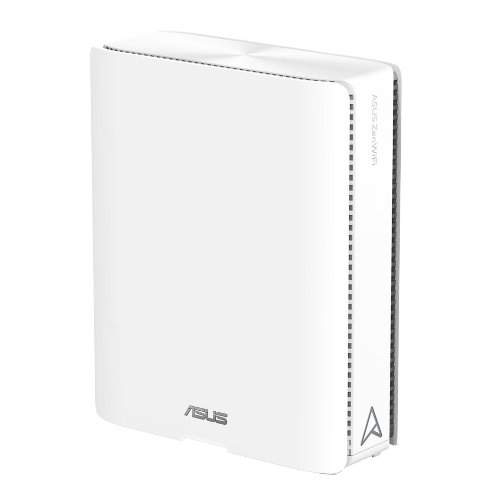 ASUS ZenWiFi BQ16 BE25000 Quad Band WiFi 7 (802.11be) Mesh Router 2 Pack - White