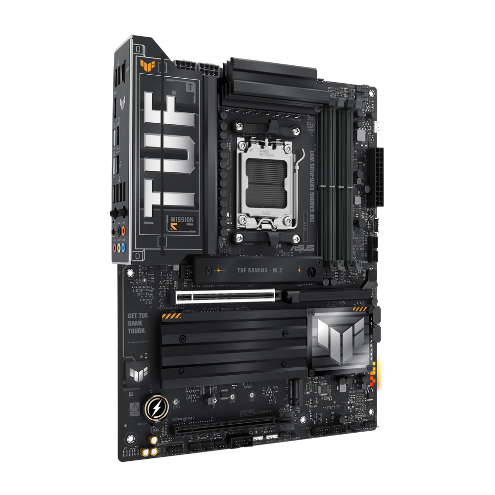 ASUS TUF GAMING X870-PLUS WIFI DDR5 Motherboard - Black