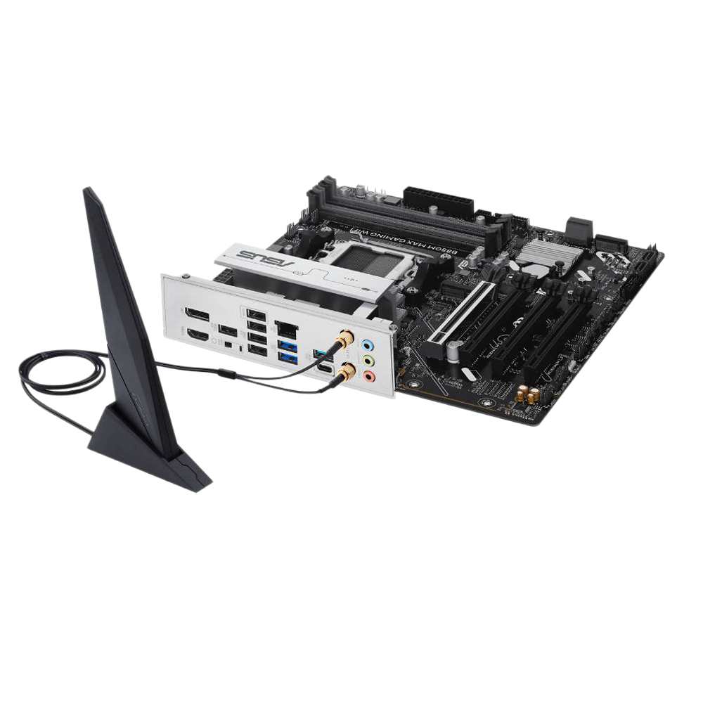 ASUS B850M MAX GAMING WIFI DDR5 Motherboard - Black