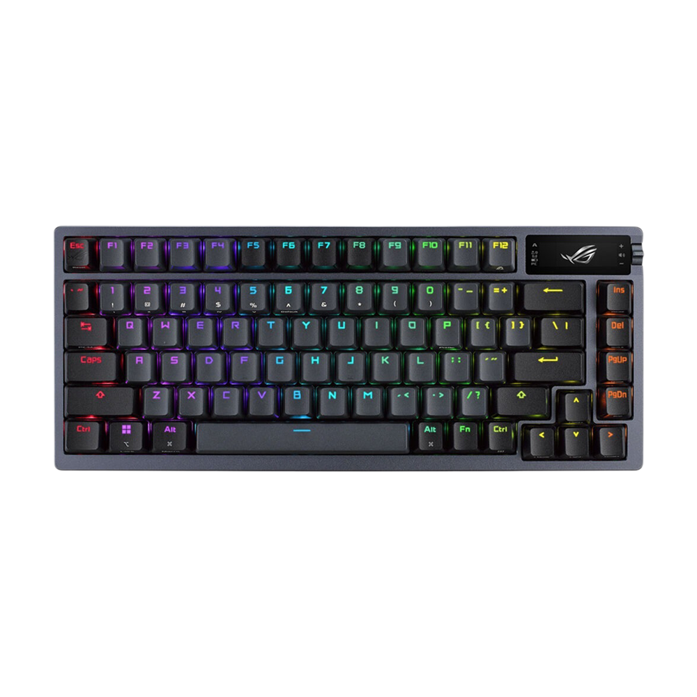 ASUS ROG AZOTH 75% RGB Wireless DIY Mechanical Gaming Keyboard EN/AR - Black