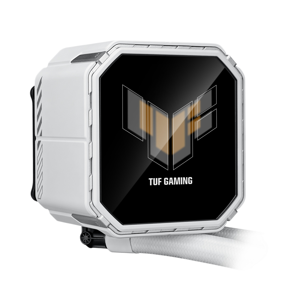 ASUS TUF GAMING III 360 ARGB LCD Liquid Cooler - White